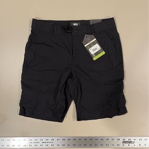 REI Women's Sahara Black Cargo Shorts